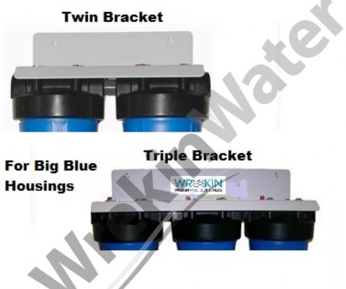 Double Bracket and Triple Bracket for Big Blue Housings 10in / 20in