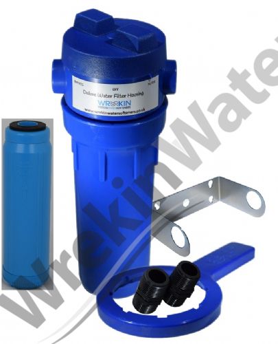 VIH10-BL + PP Scale Inhibitor - Refillable  - Whole House System 10in